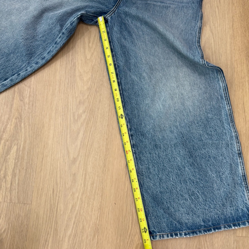 KHAITE wide leg rapton denim pants - Picture 7 of 8